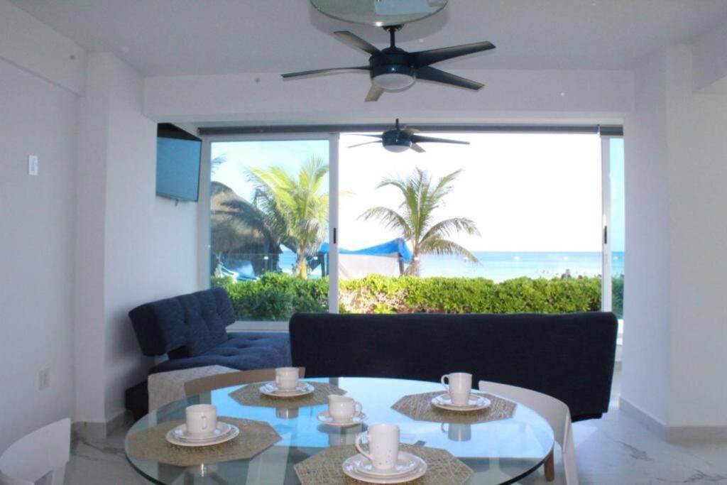 Beach Front Renewed Apartment Cancun Ngoại thất bức ảnh