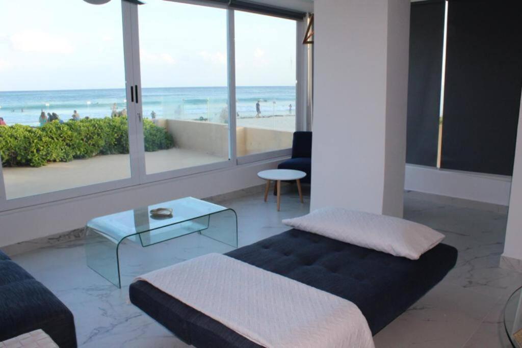 Beach Front Renewed Apartment Cancun Ngoại thất bức ảnh
