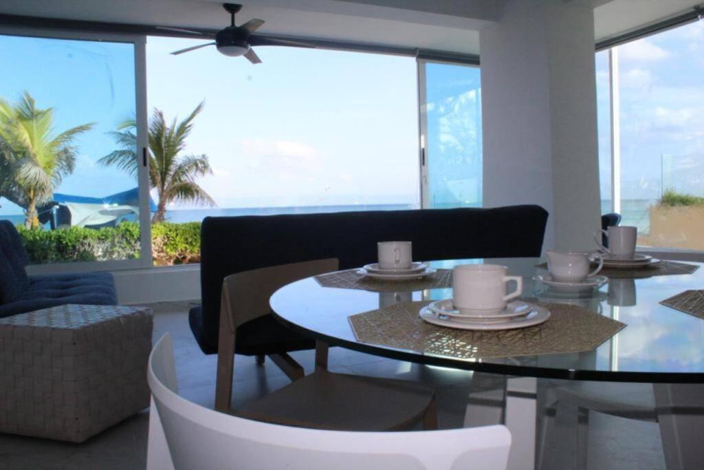 Beach Front Renewed Apartment Cancun Ngoại thất bức ảnh
